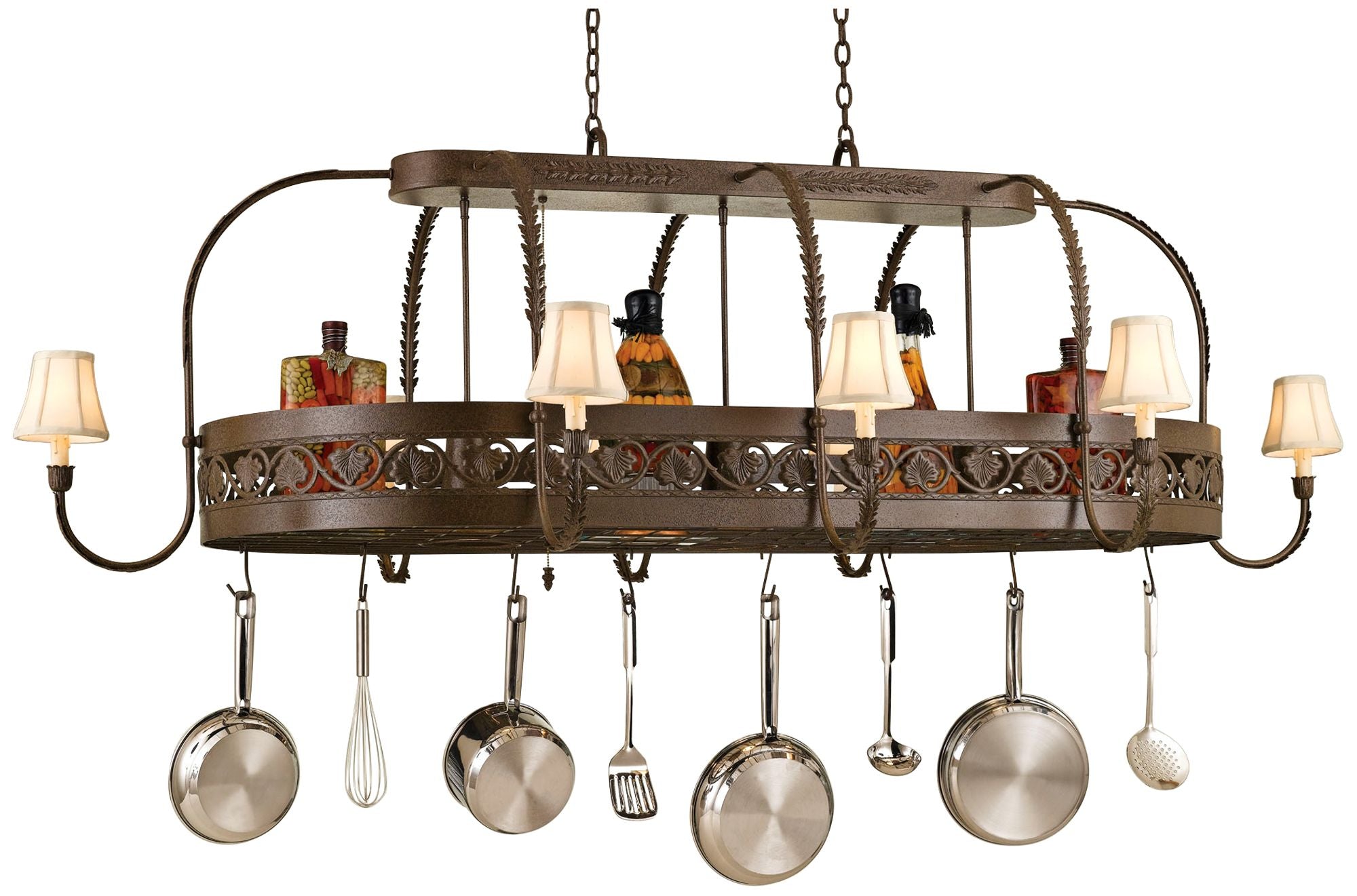 Sandra Lee Leaf 11-Light Tuscany Chandelier