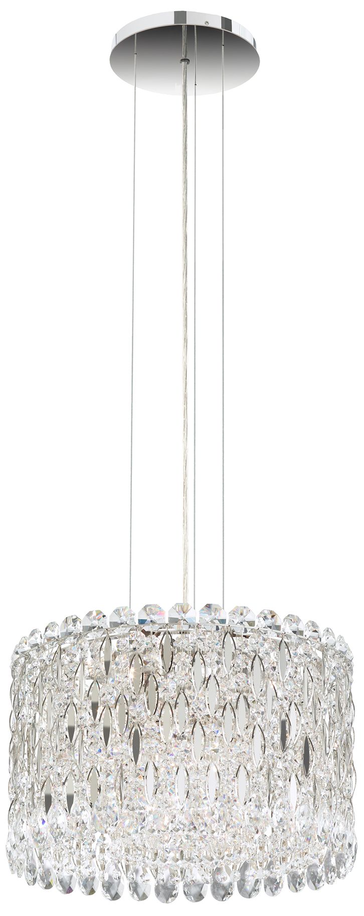 Sarella 10"H X 8-Light Crystal Chandelier