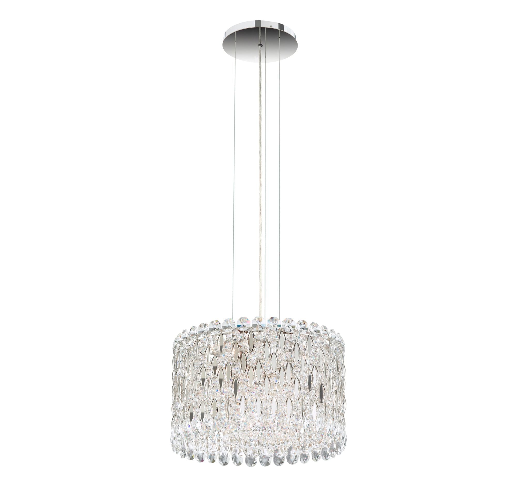 Sarella 10"H X 8-Light Crystal Pendant