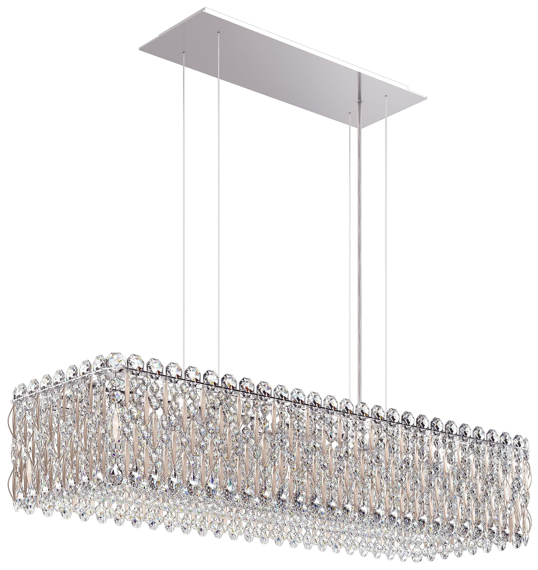 Sarella 8"H X 13-Light Crystal Linear Chandelier
