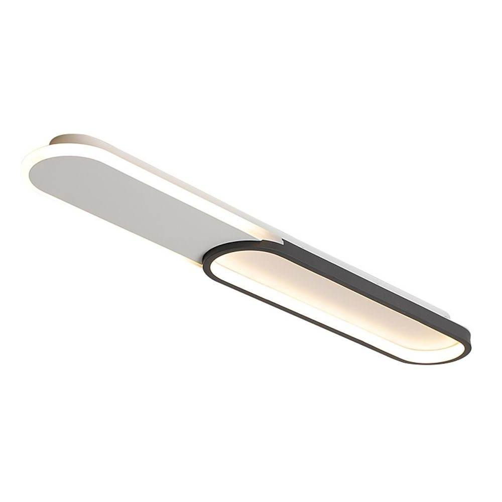 2 Rectangle Flush Mount Ceiling Light Minimalist LED