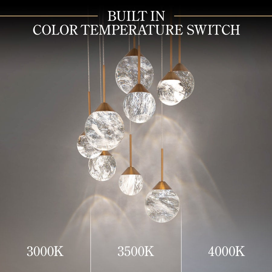 Beyond Quest 17" Wide LED Multi Pendant Light