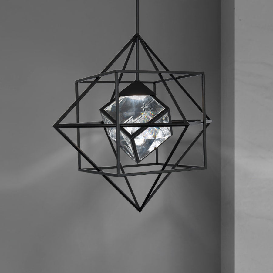 Beyond Heracles 28" Wide LED Crystal Pendant