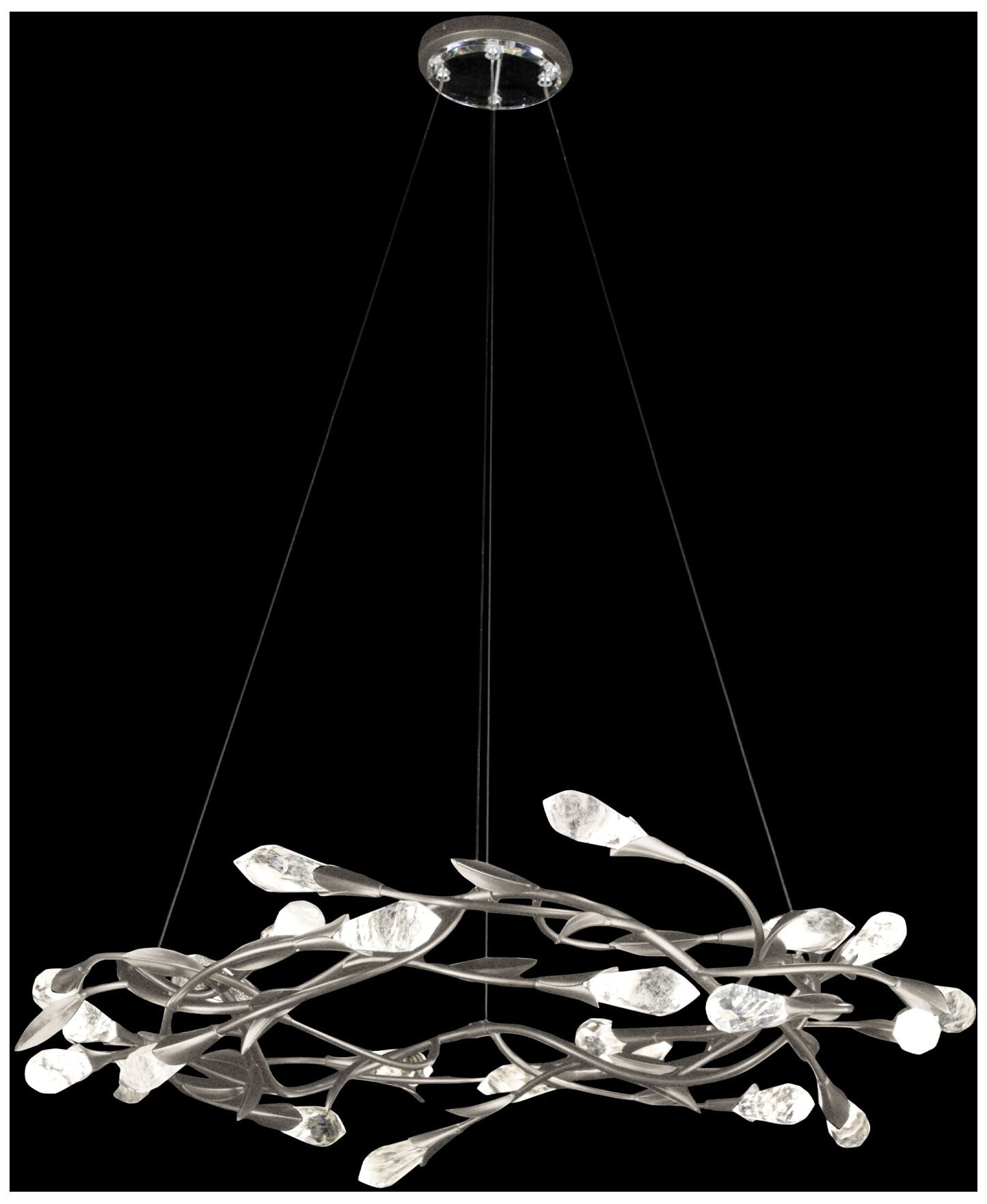 Secret Garden 34" Wide Antique Chandelier
