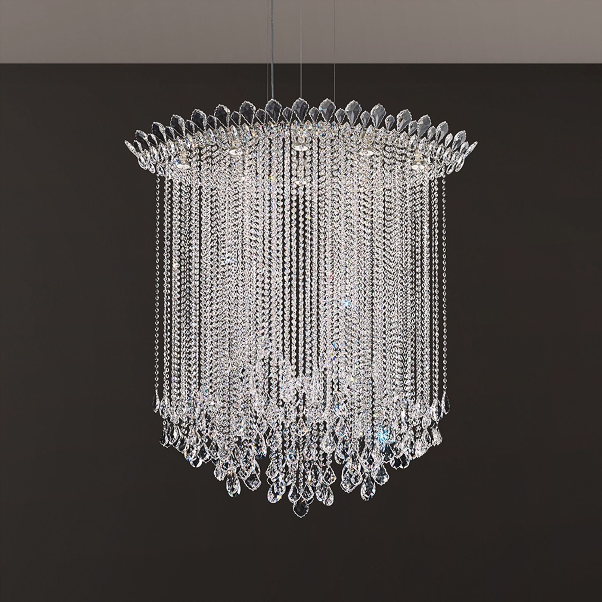 Trilliane Strand 45" Wide Crystal Chandelier