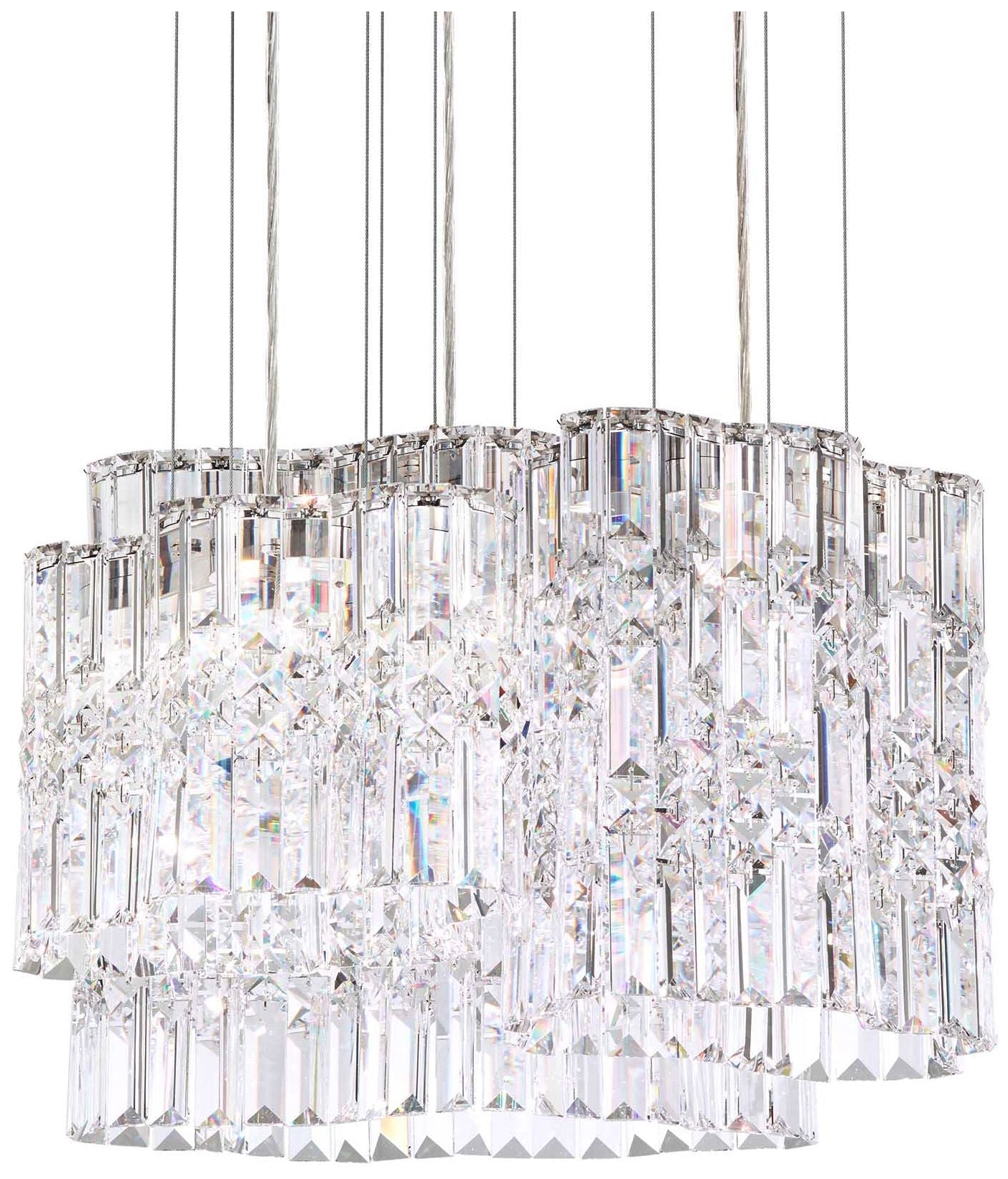Selene 13.5"H X 6-Light Crystal Chandelier