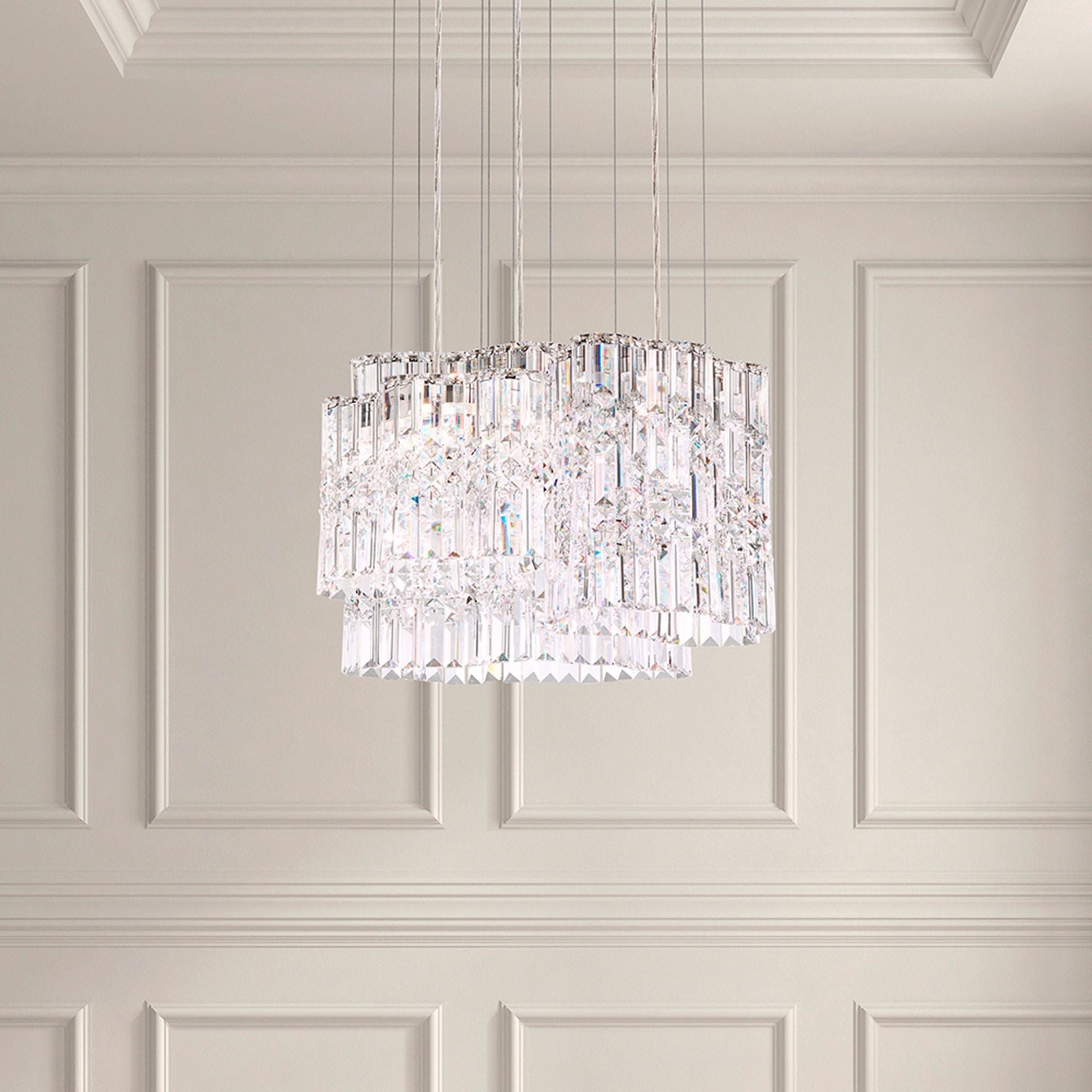 Selene 13.5"H X 6-Light Crystal Pendant