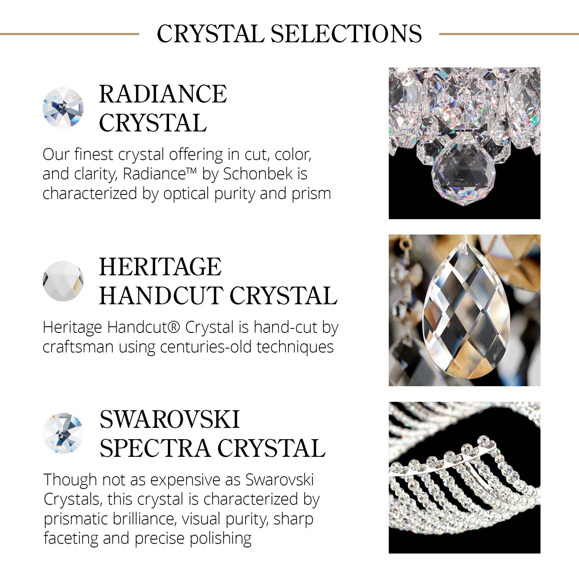 Siena 23.5"H X 6-Light Crystal Chandelier