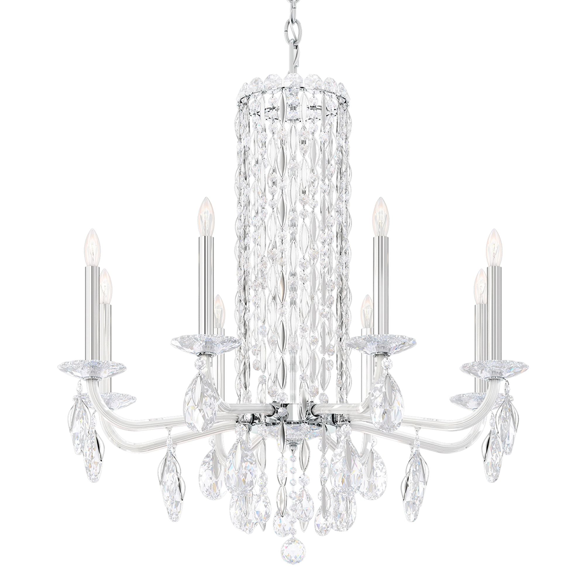 Siena 31"H X 8-Light Crystal Chandelier