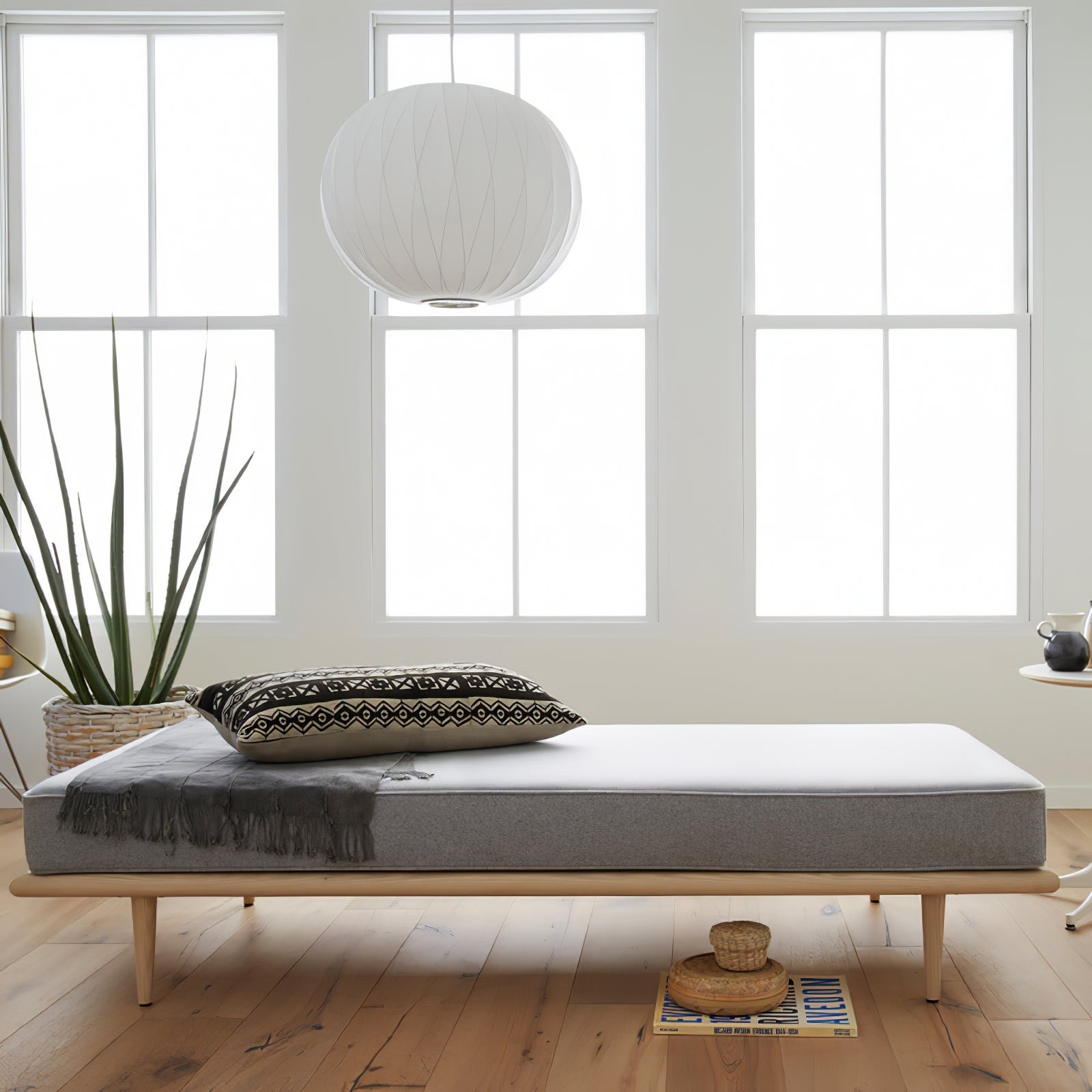 Silk Bubble Pendant Light