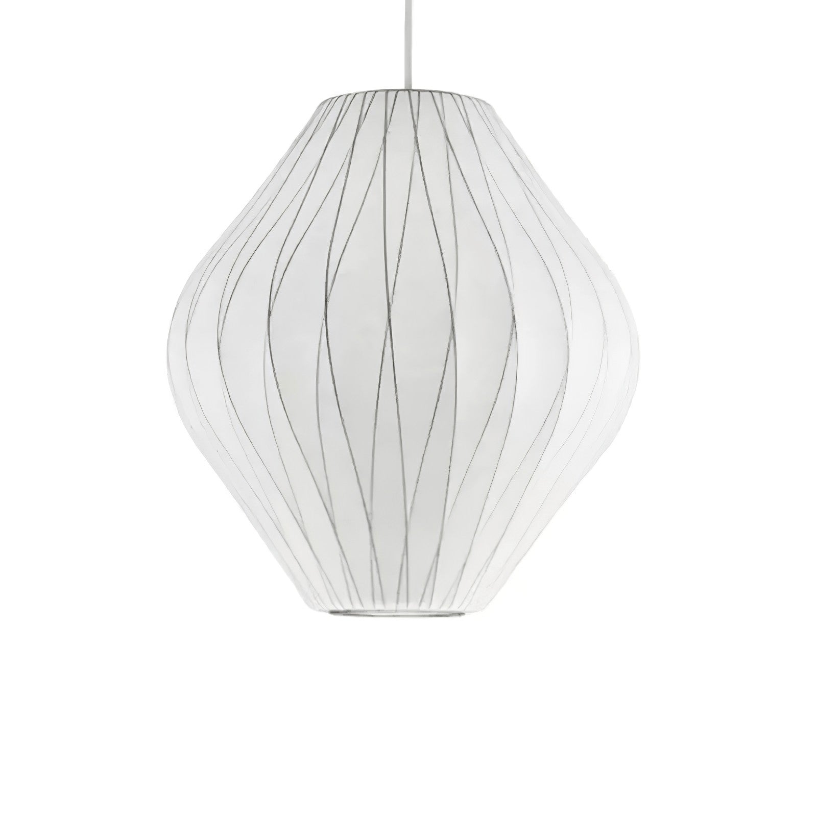 Silk Bubble Pendant Light