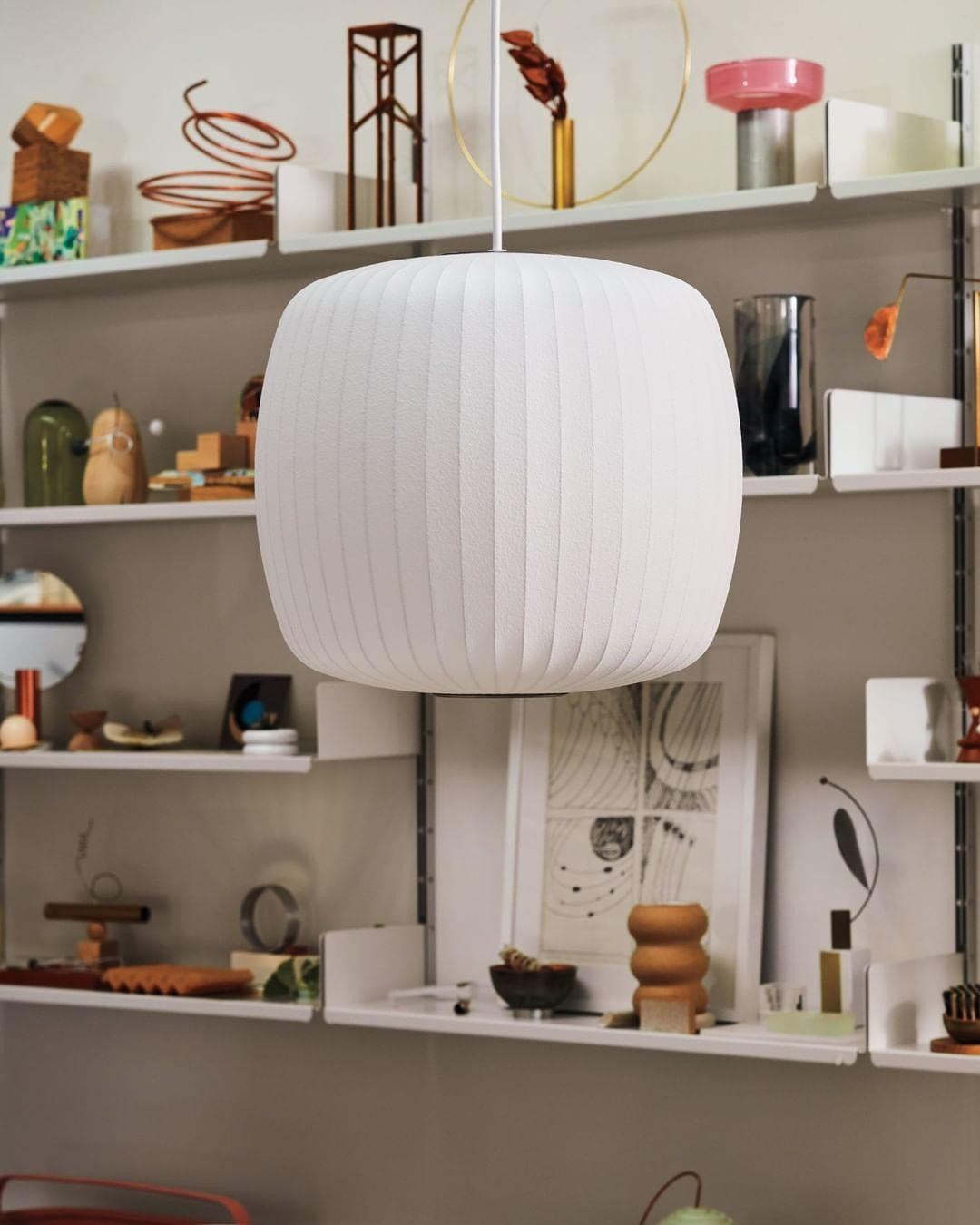 Silk Bubble Pendant Light