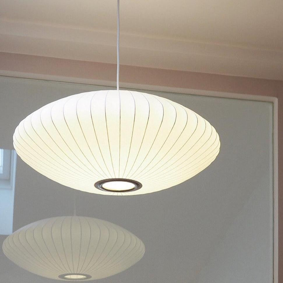 Silk Bubble Pendant Light