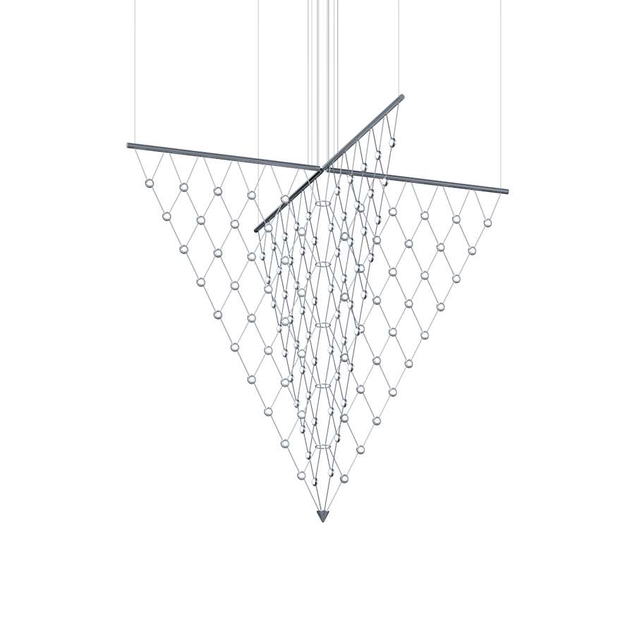 Constellation Galaxy Matrix 2-Light 58" Pendant Light