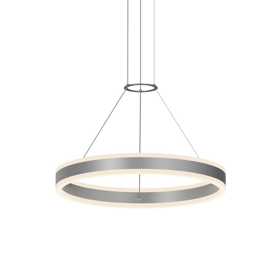 Double Corona 24" Wide Suspension Pendant