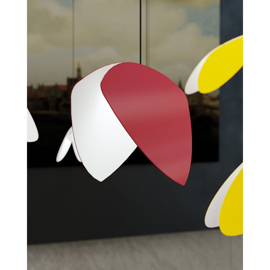 Papillons 13-Light 58" Wide LED Suspension Multi-Light