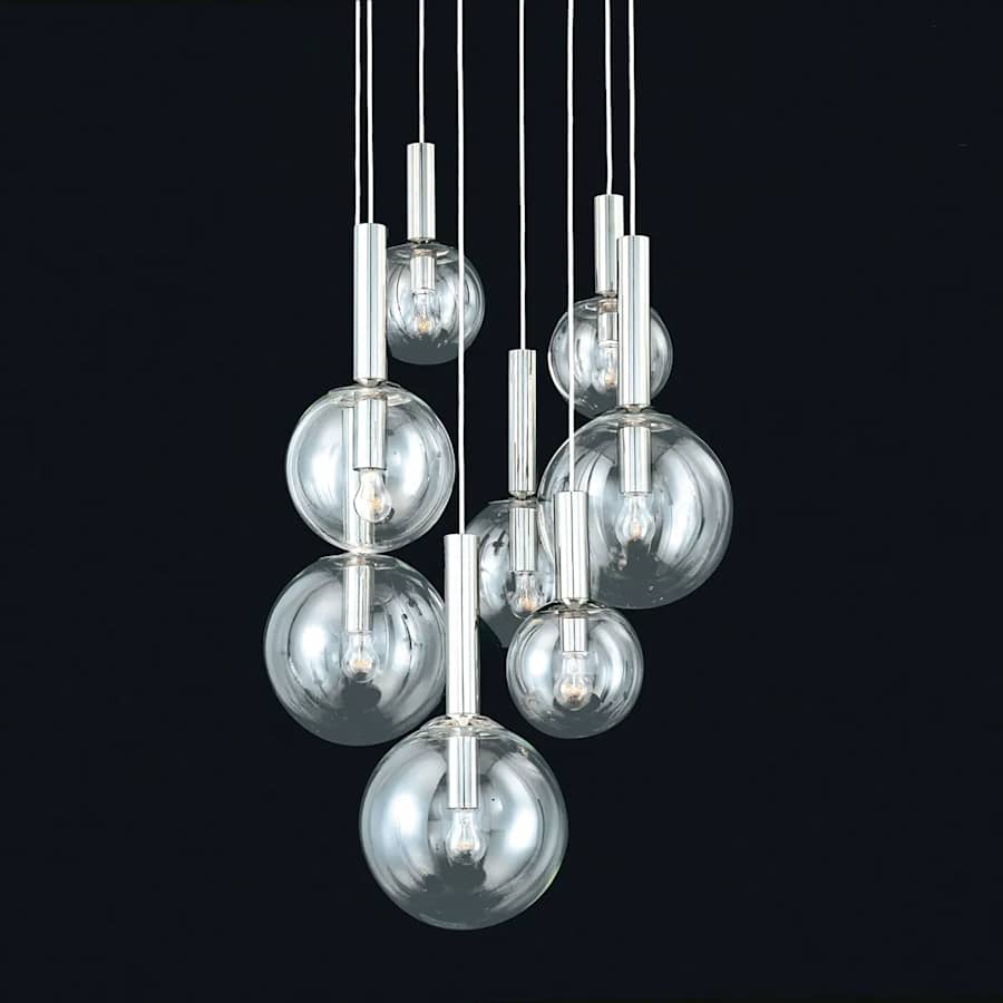 Bubbles 8-Light 29" Wide Multi-Light Pendant