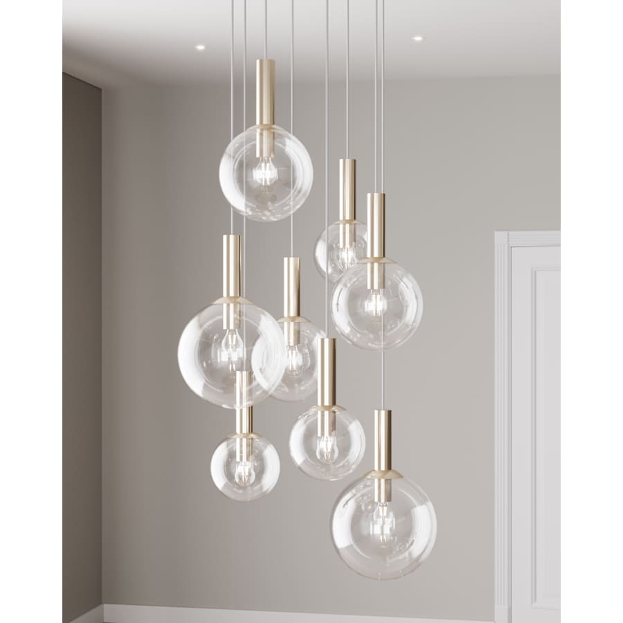 Bubbles 8-Light 29" Wide Multi-Light Pendant