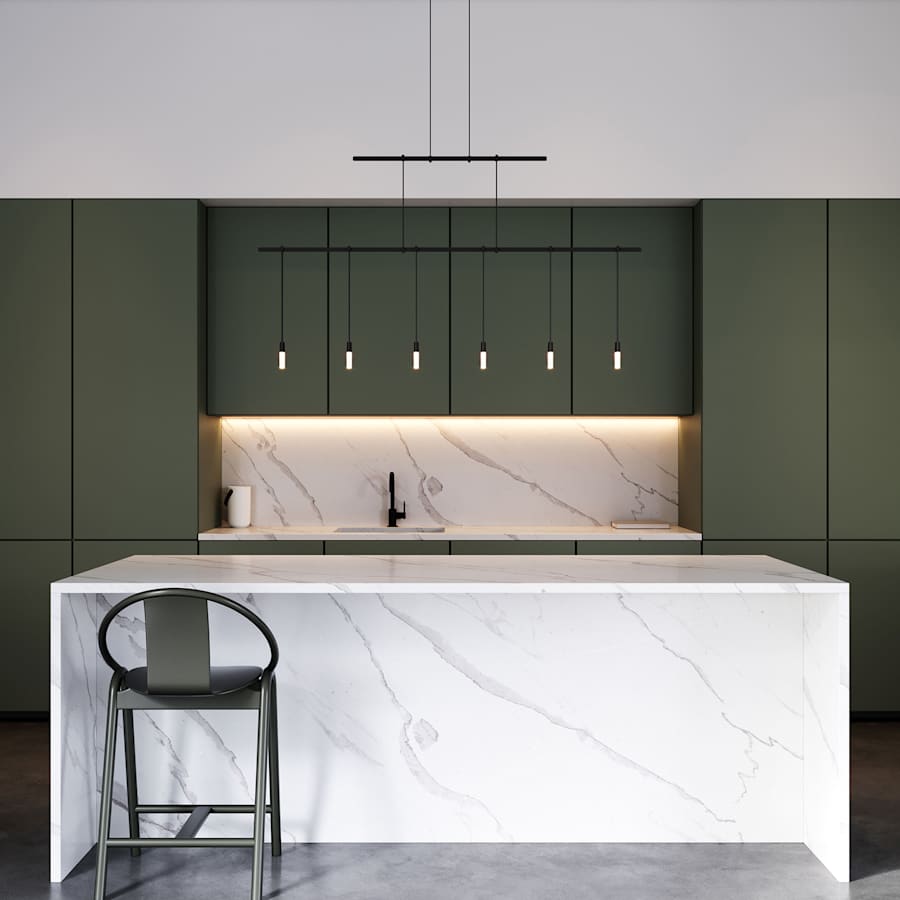 Suspenders LED 2-Tier Linear Pendant