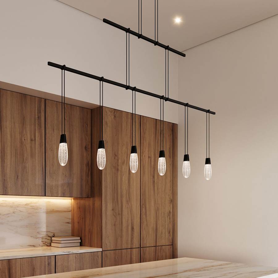 Suspenders LED 2-Tier Linear Pendant