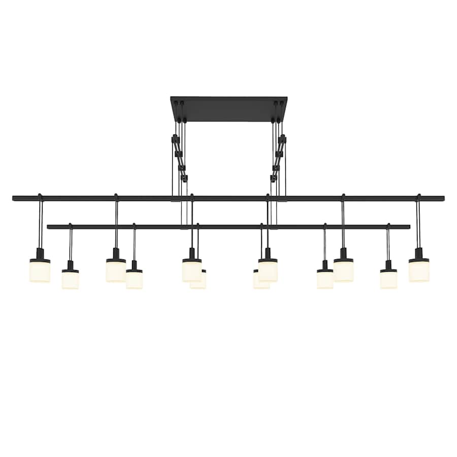 Suspenders LED 2-Tier Tandem Linear Pendant