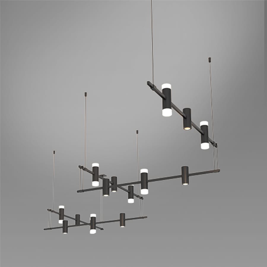 Suspenders 15-Light 106" Wide Full Sized Pendant