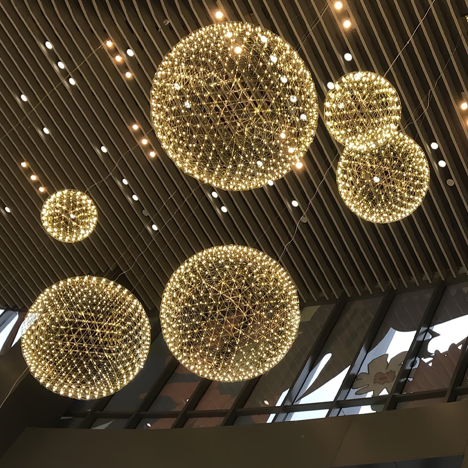 Spark Orb LED Pendant