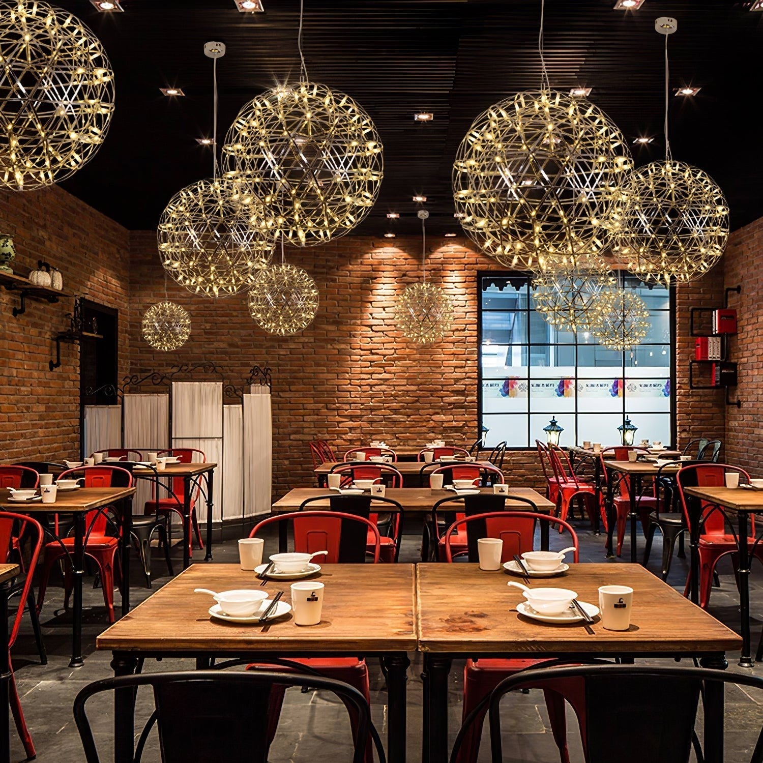Spark Orb LED Pendant