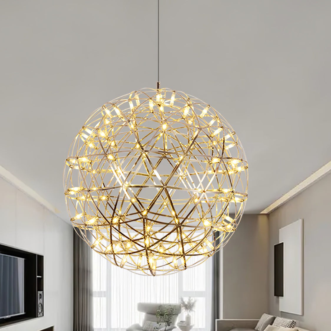 Spark Orb LED Pendant