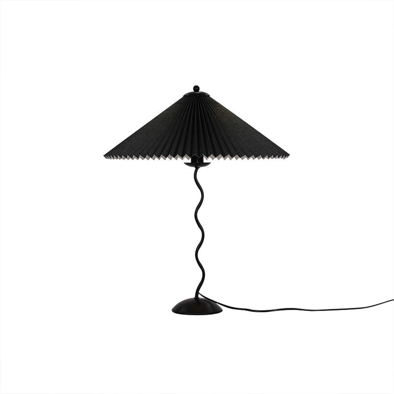 Squiggle Pleated Table Lamp