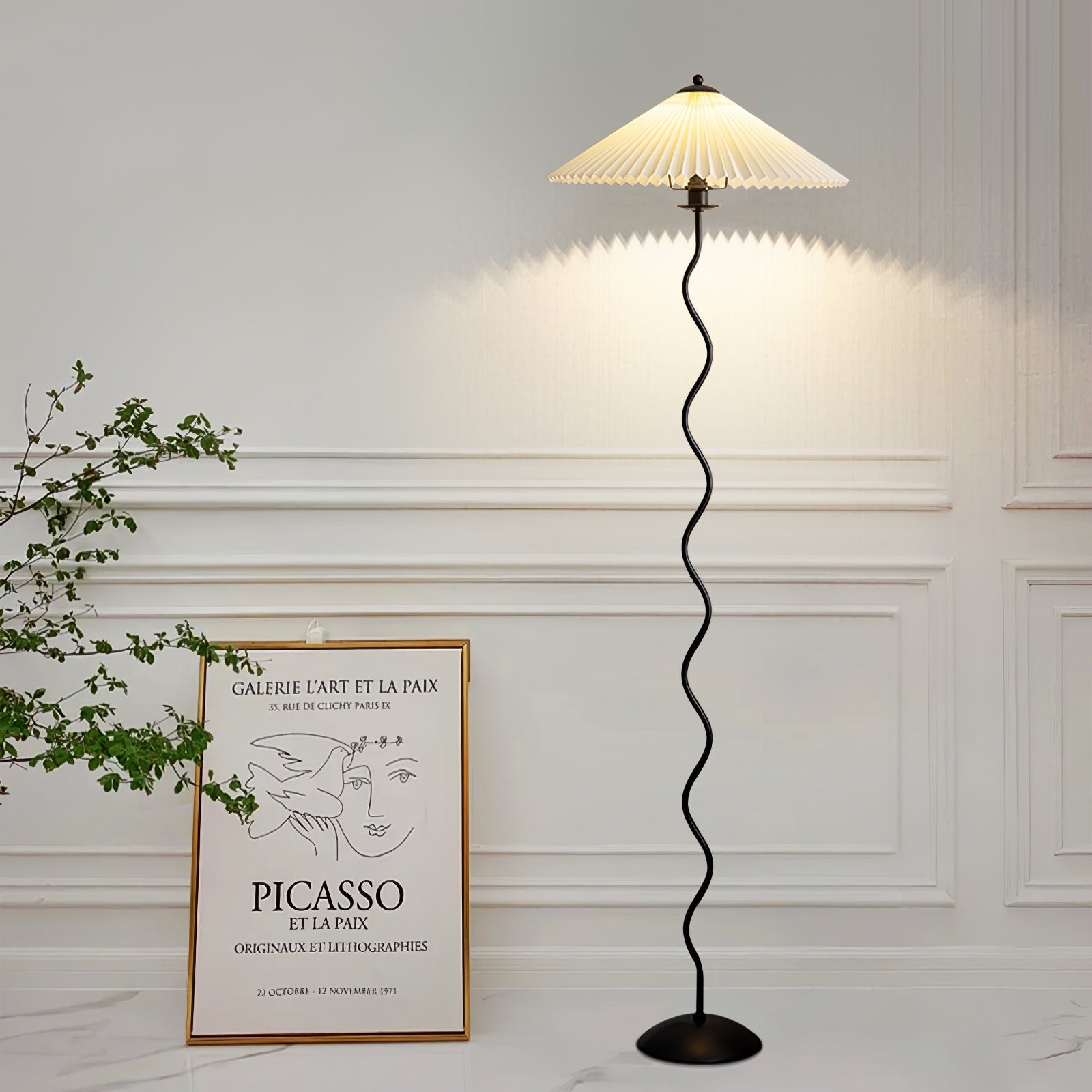 Squiggle Sculptural Floor Lamp