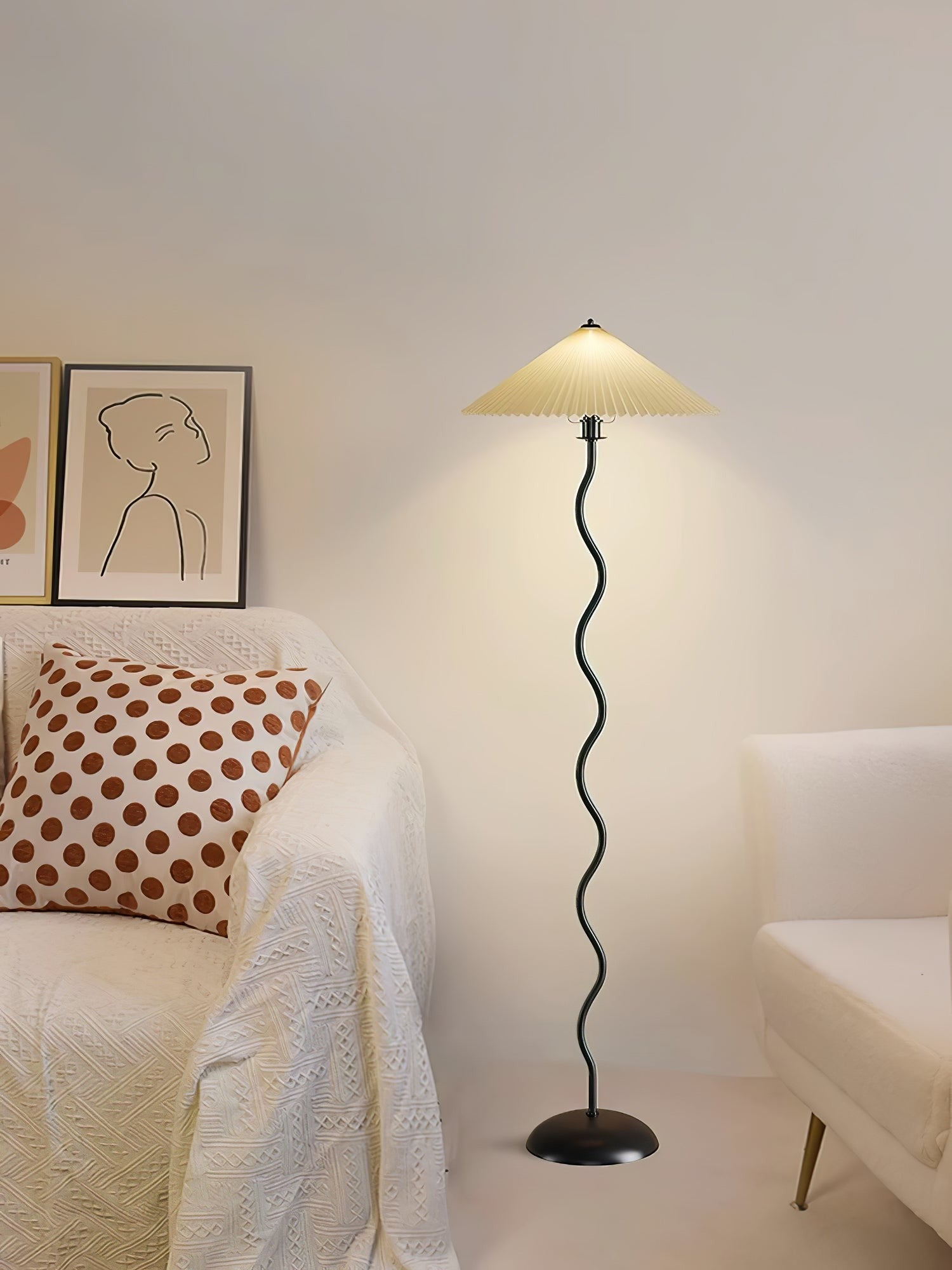 Squiggle Sculptural Floor Lamp