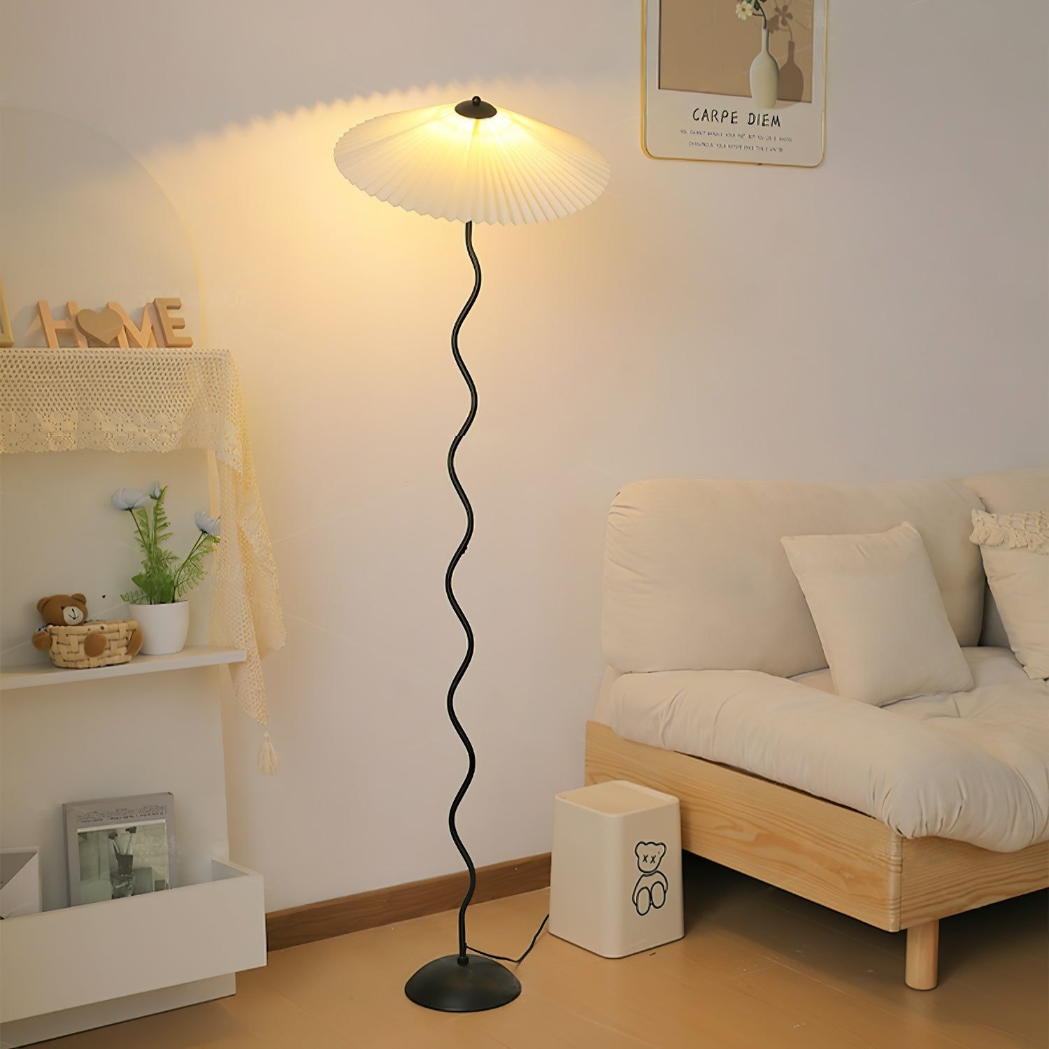 Squiggle Sculptural Floor Lamp