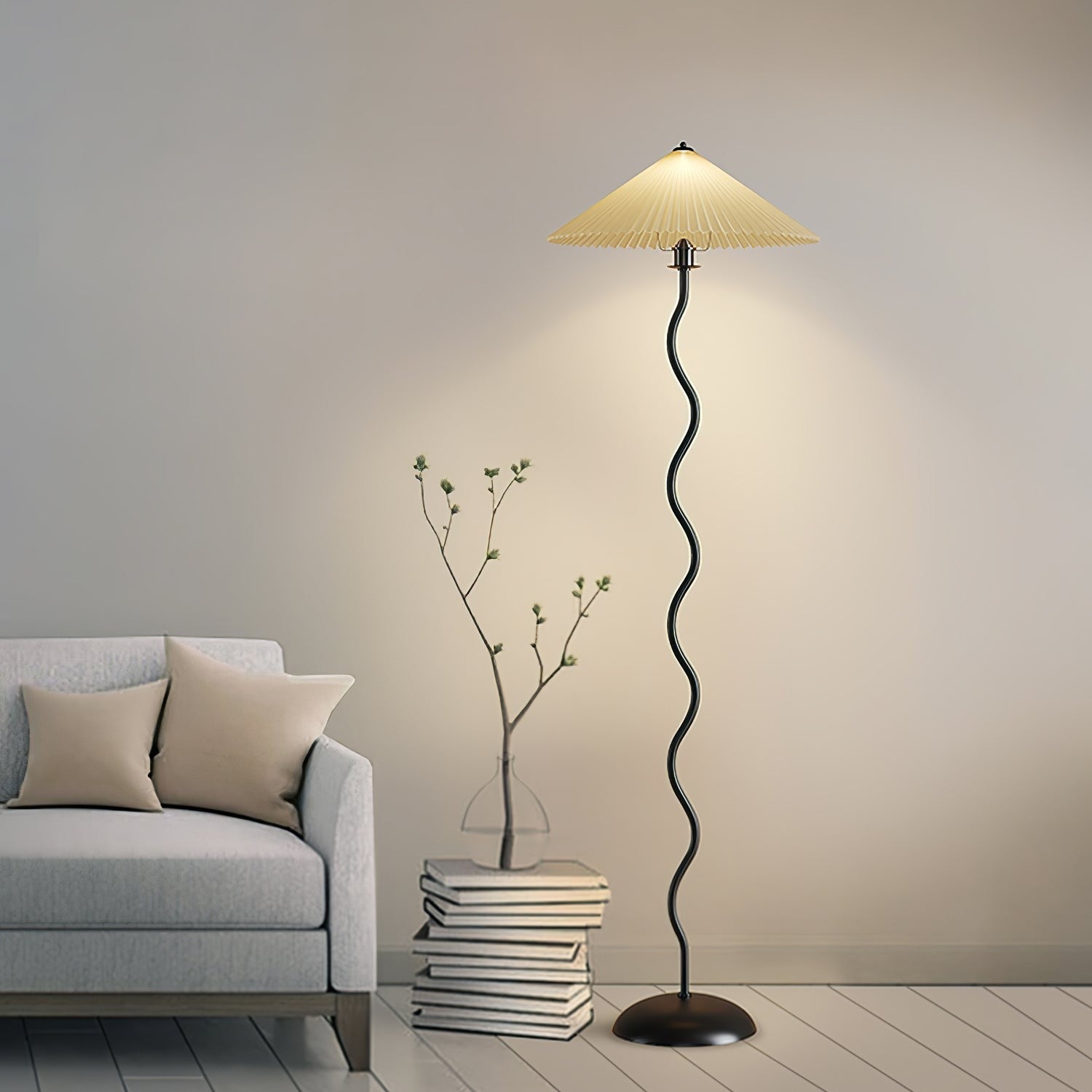 Squiggle Sculptural Floor Lamp