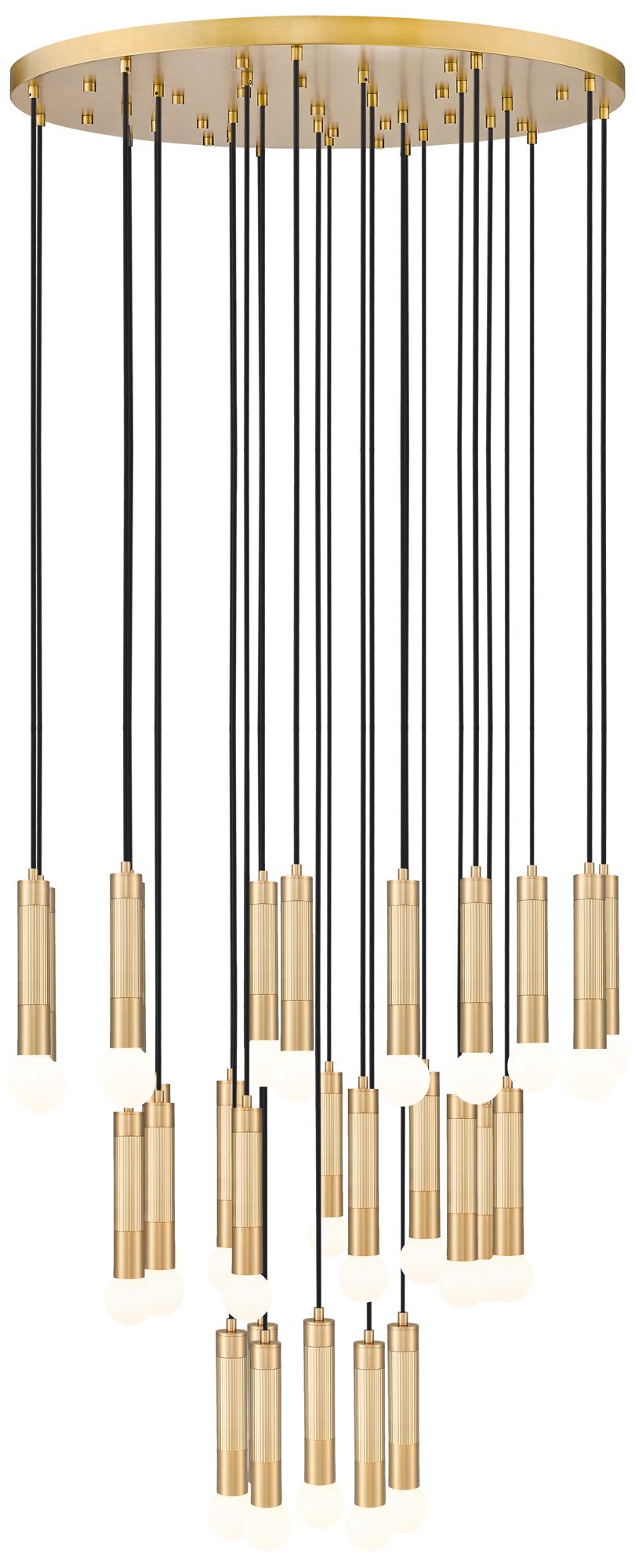 Stari Modern Gold 27-Light Chandelier