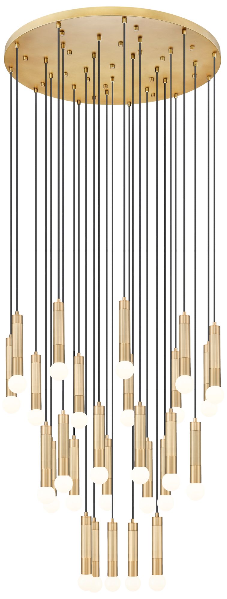 Stari Modern Gold 27-Light Chandelier