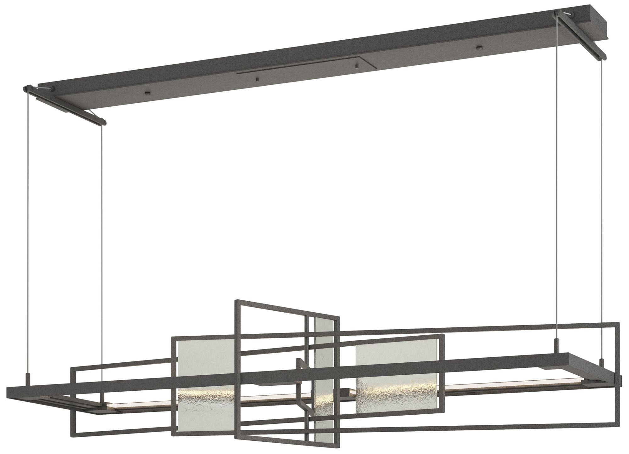 Summer LED Iron Sterling Chandelier