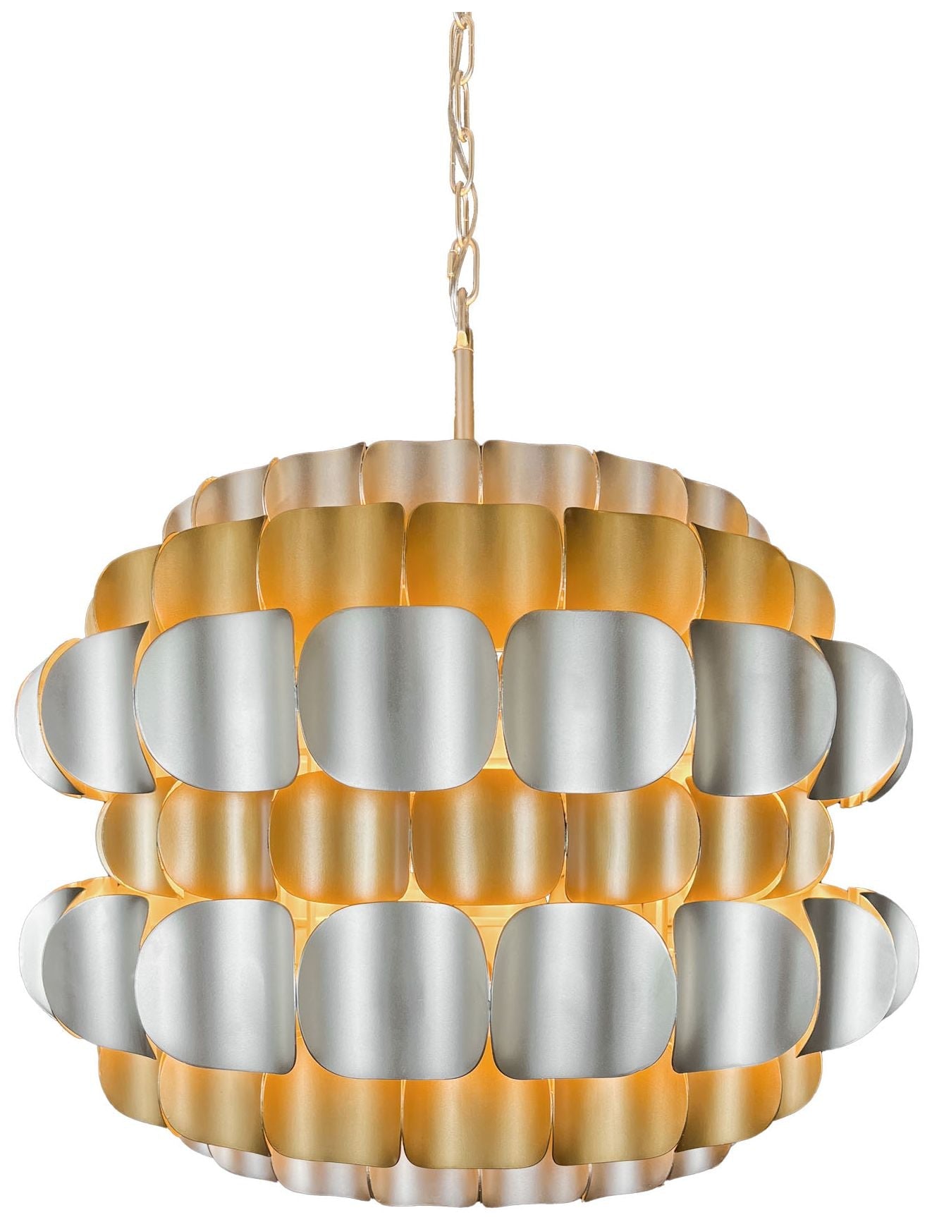 Swoon 6-Light Antique Gold Dust Chandelier