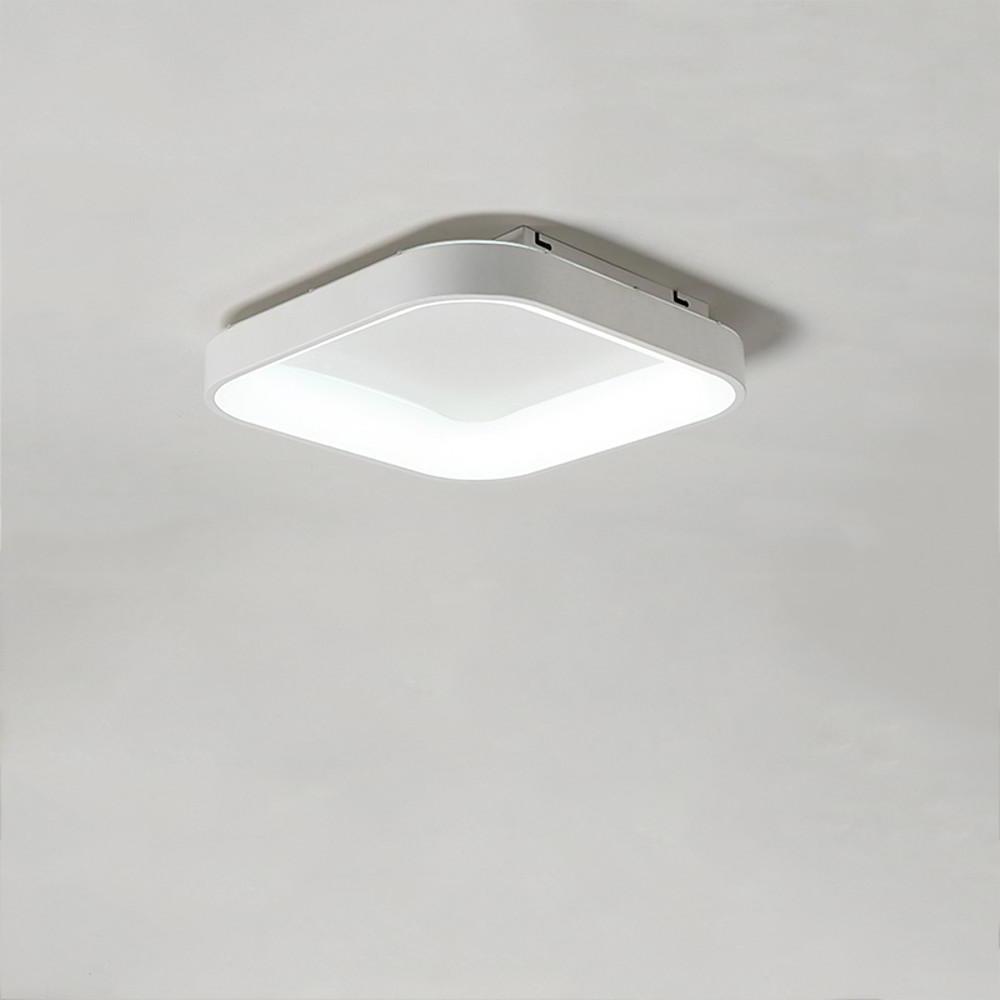 Square Shaped LED Flush Mount Ceiling Light for Bedroom