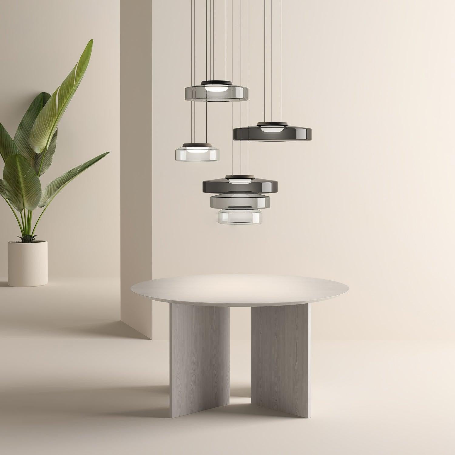 Tiered Aura Pendant Light