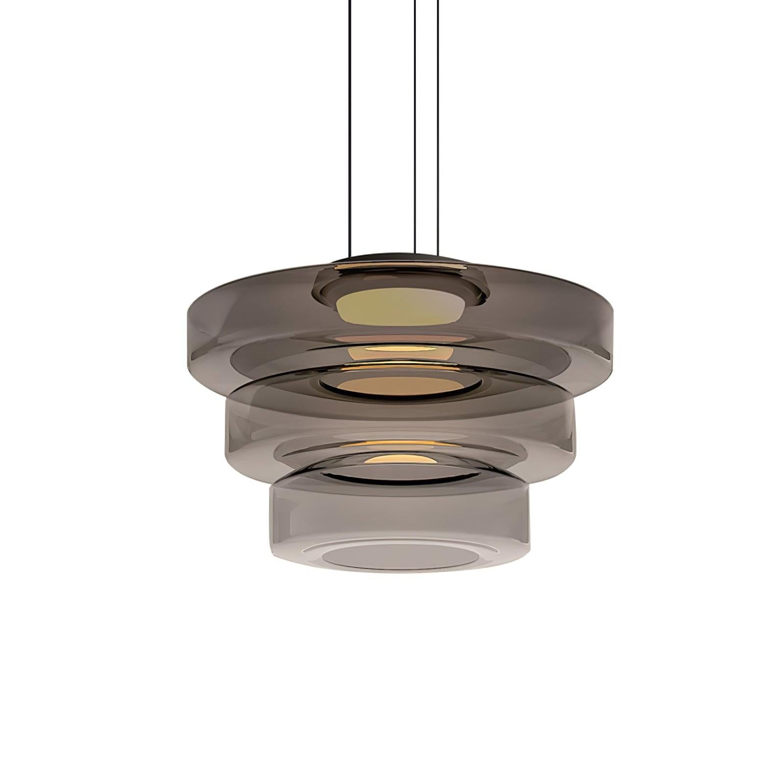 Tiered Aura Pendant Light