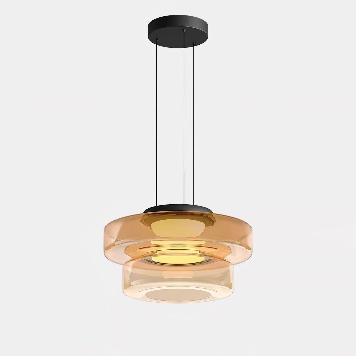 Tiered Aura Pendant Light