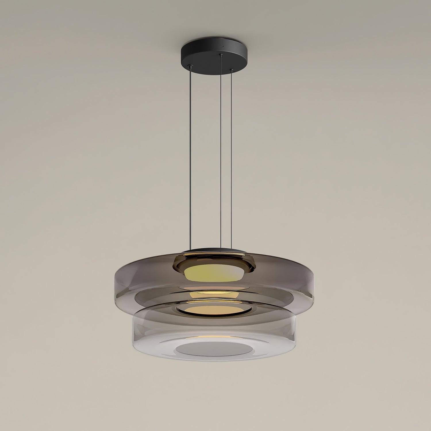 Tiered Aura Pendant Light