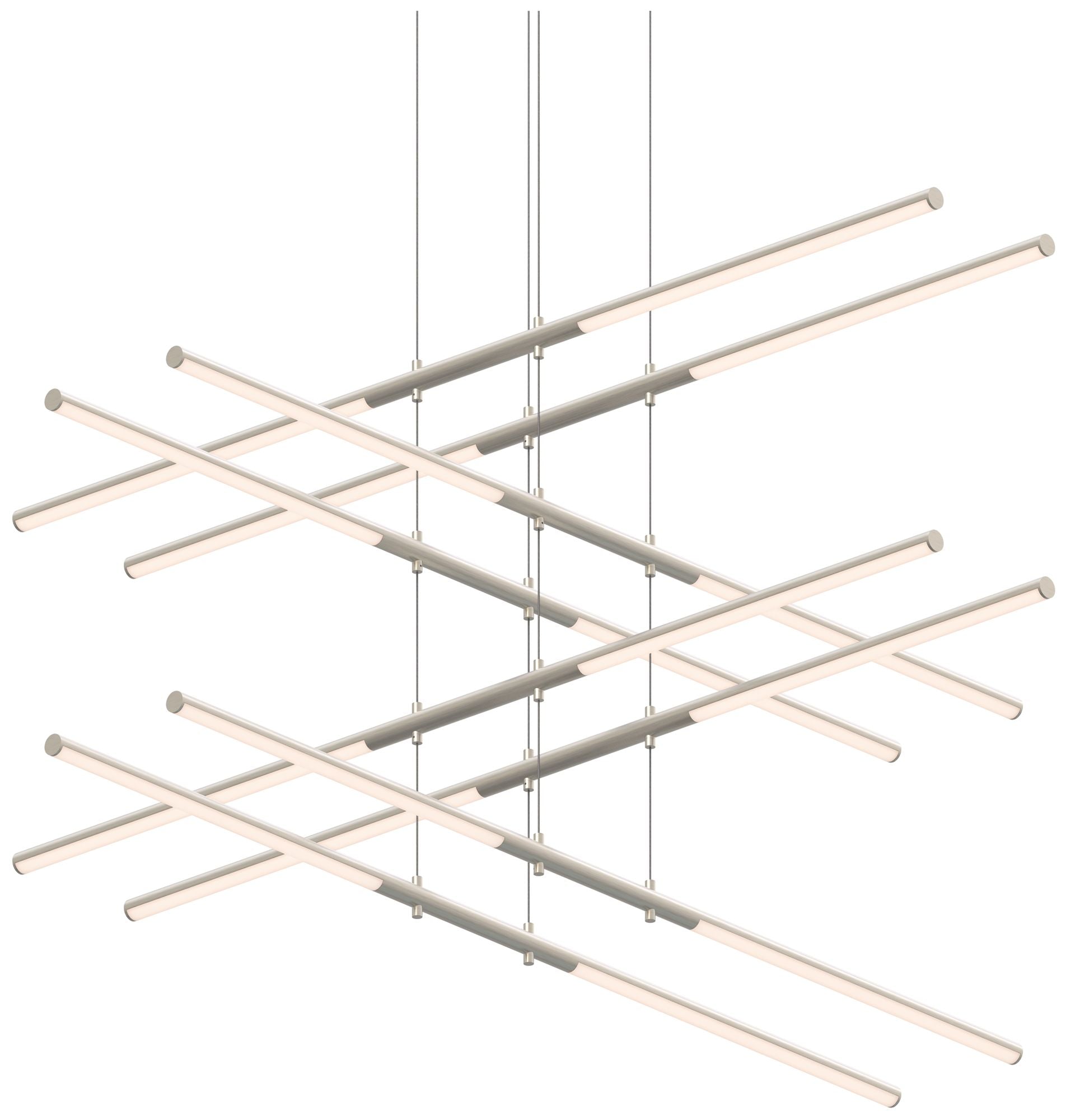 nickel chandelier shown as a main product image for foyers