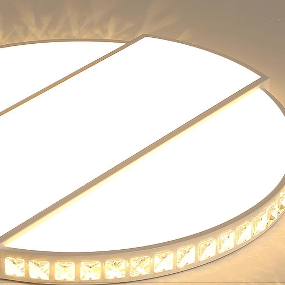 Circle Rectangular Flush Mount Light Fixtures Single