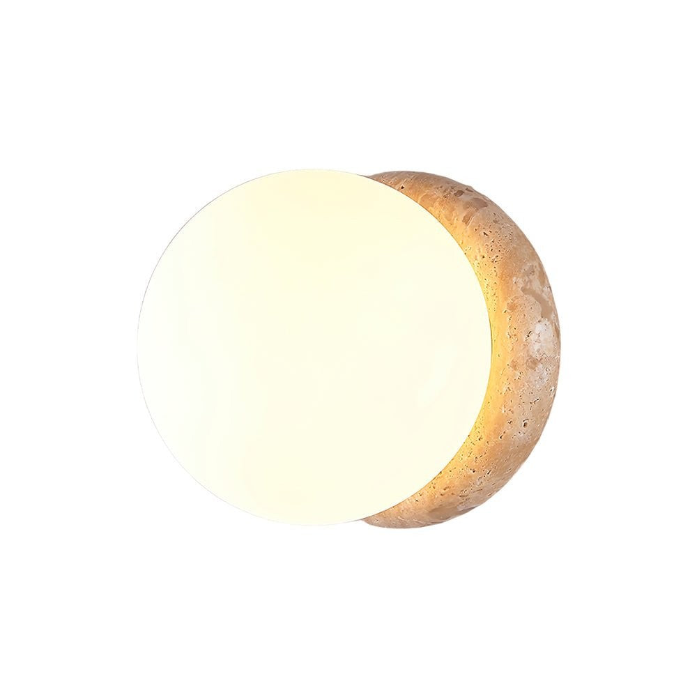 Travara Stone Wall Light, Bedroom Wall Sconce, detail 5