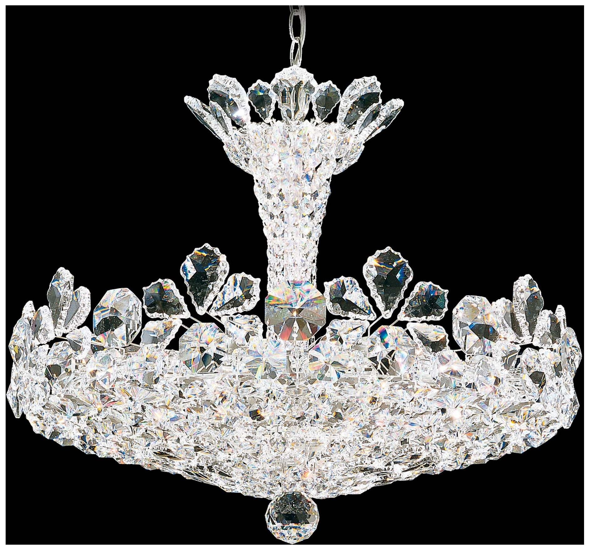 Trilliane 19"H X 15-Light Crystal Chandelier