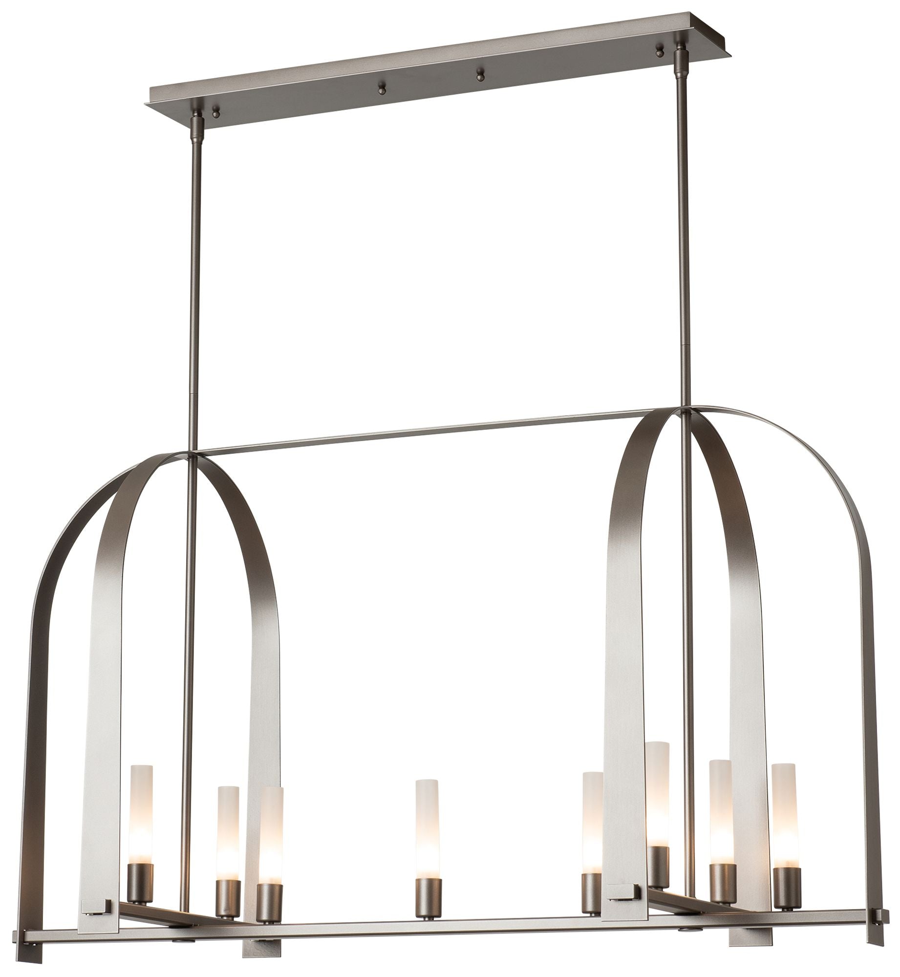 Triomphe 9-Light Dark Smoke Linear Pendant