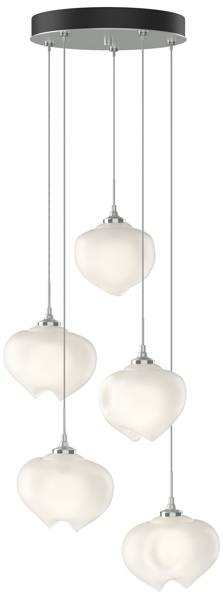Ume 5-Light Vintage Platinum with Chandelier