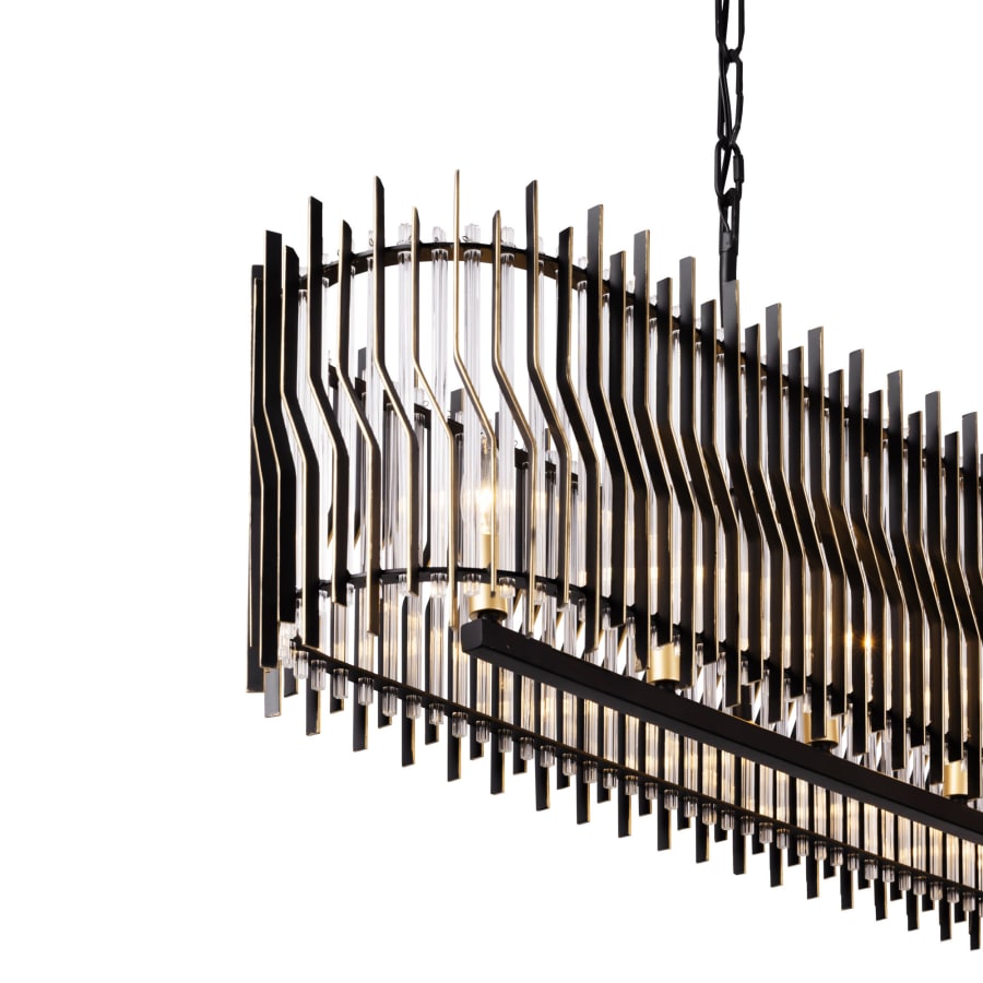 Park Row 6-Light 48" Wide Linear Pendant